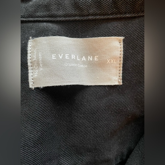 New Everlane Men The Utility Shirt Jacket in Buttersoft Black XXL - Picture 12 of 14